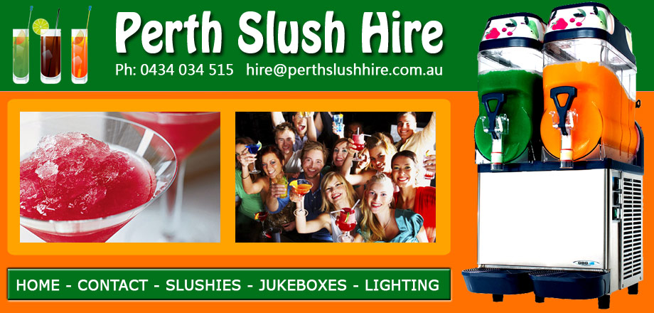 Perth Slush Hire - Slushy Machings for Hire in Perth, WA. Click to email us.